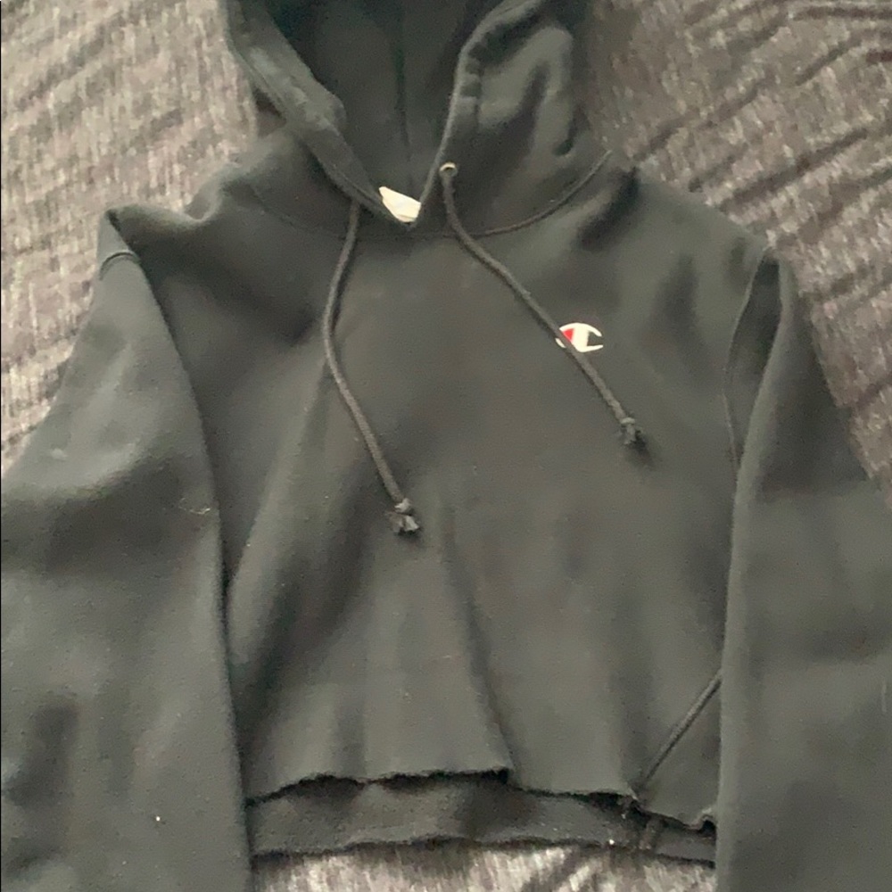 Cropped champion sweatshirt